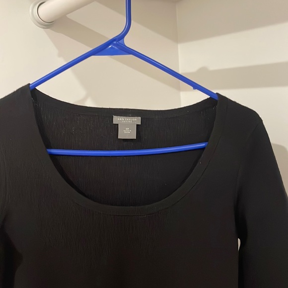 Ann Taylor SP Black Sweater Dress - Picture 5 of 5